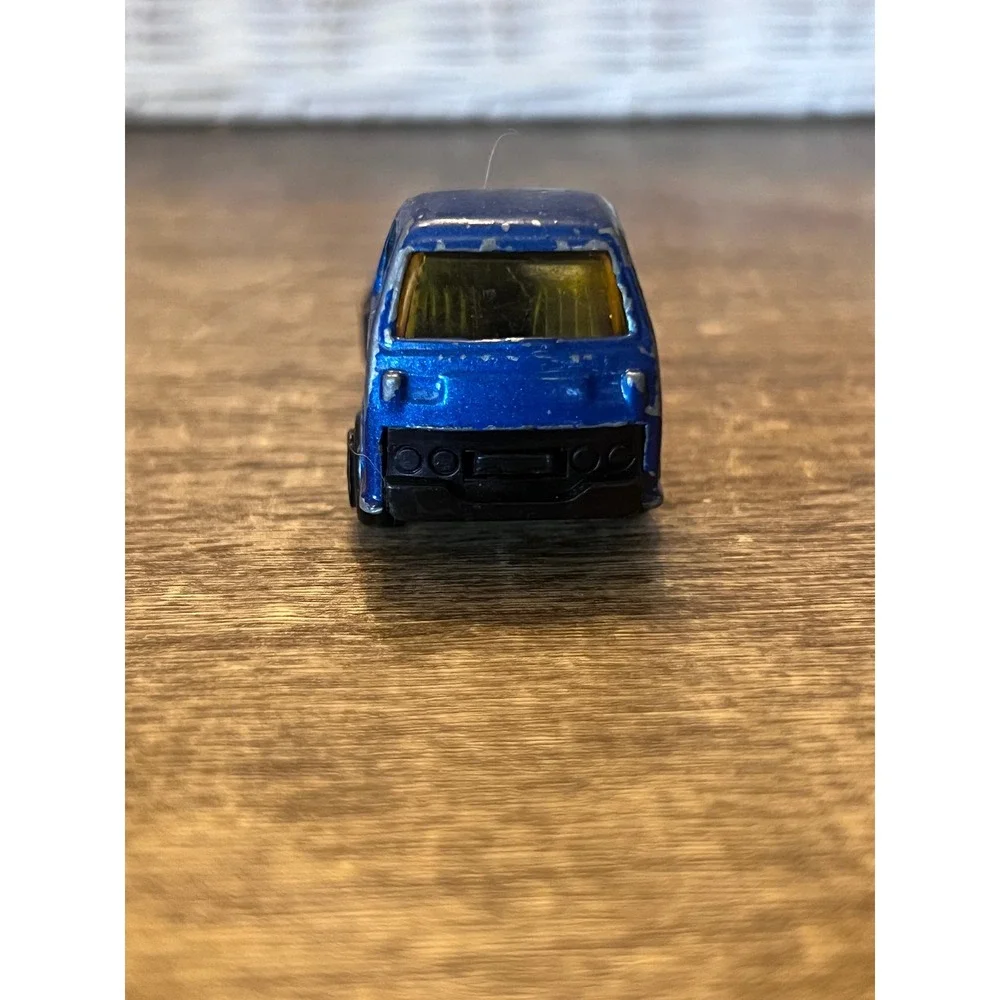 Vintage Blue Transport Truck Semi Unbranded‎ Made In China Loose Die Cast EUC